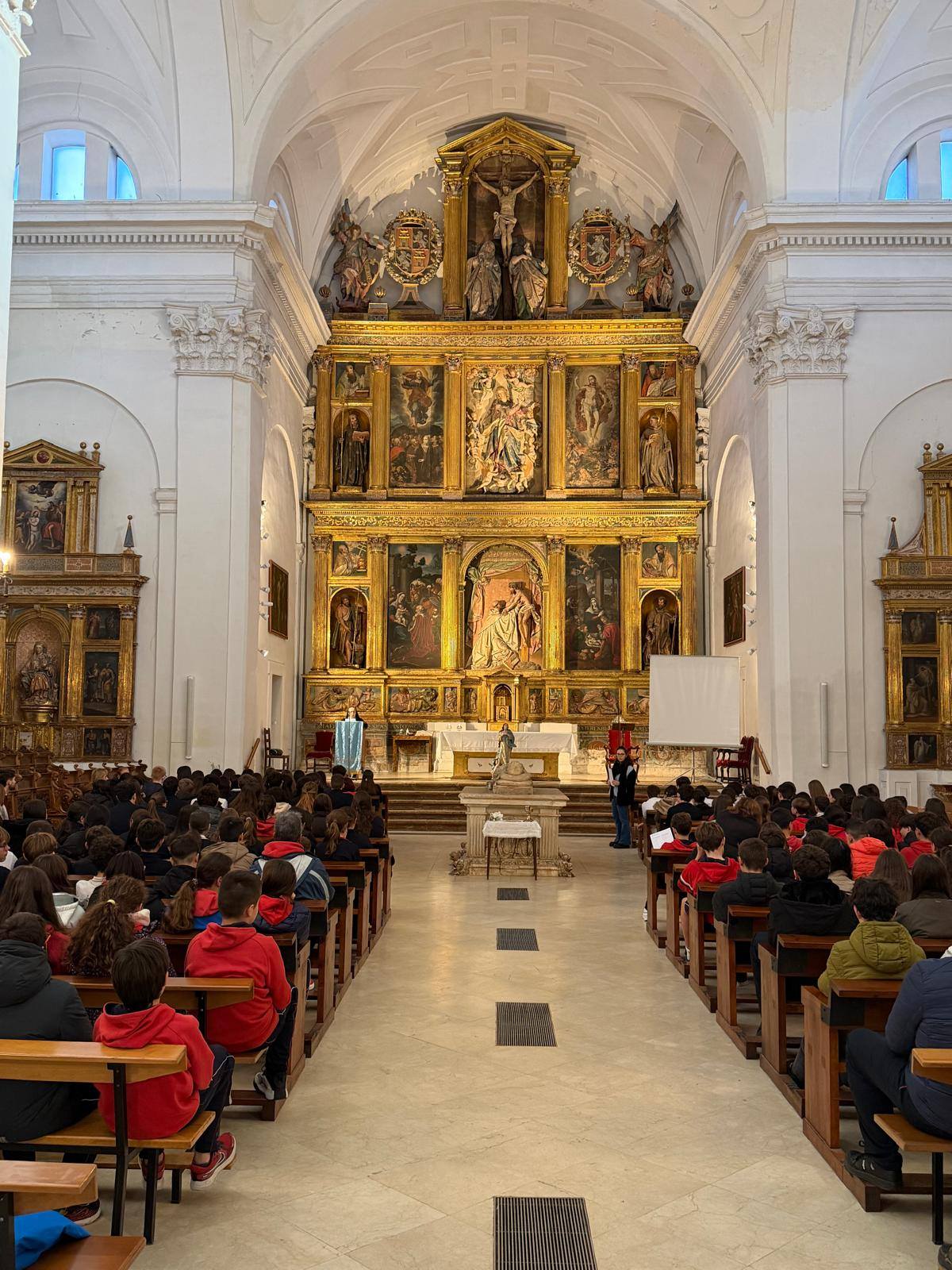 Vista interior del Colegio Huelgas Reales